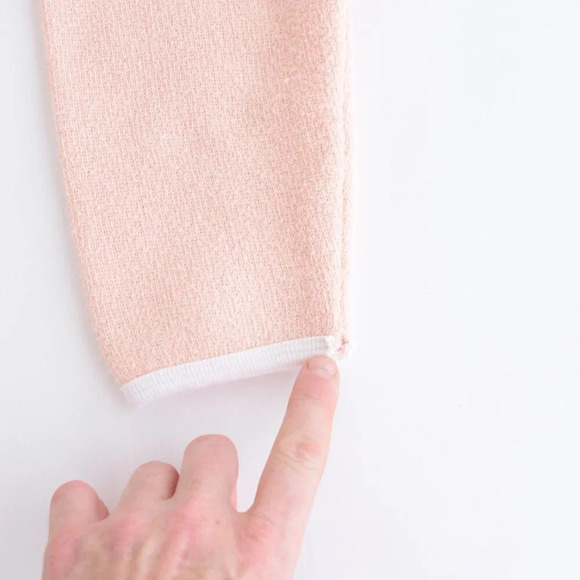 Vintage Wisegirl Peach Teddy Bear Embroidered Orlando Florida Crew Sweater M - Picture 5 of 12